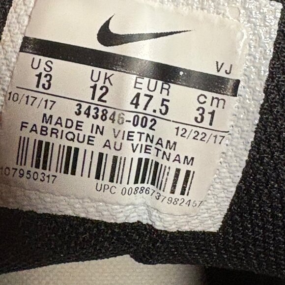 Nike Air Max Torch 4 Mens Shoes Size 13 Black Anthracite Running Sneakers - Picture 12 of 13